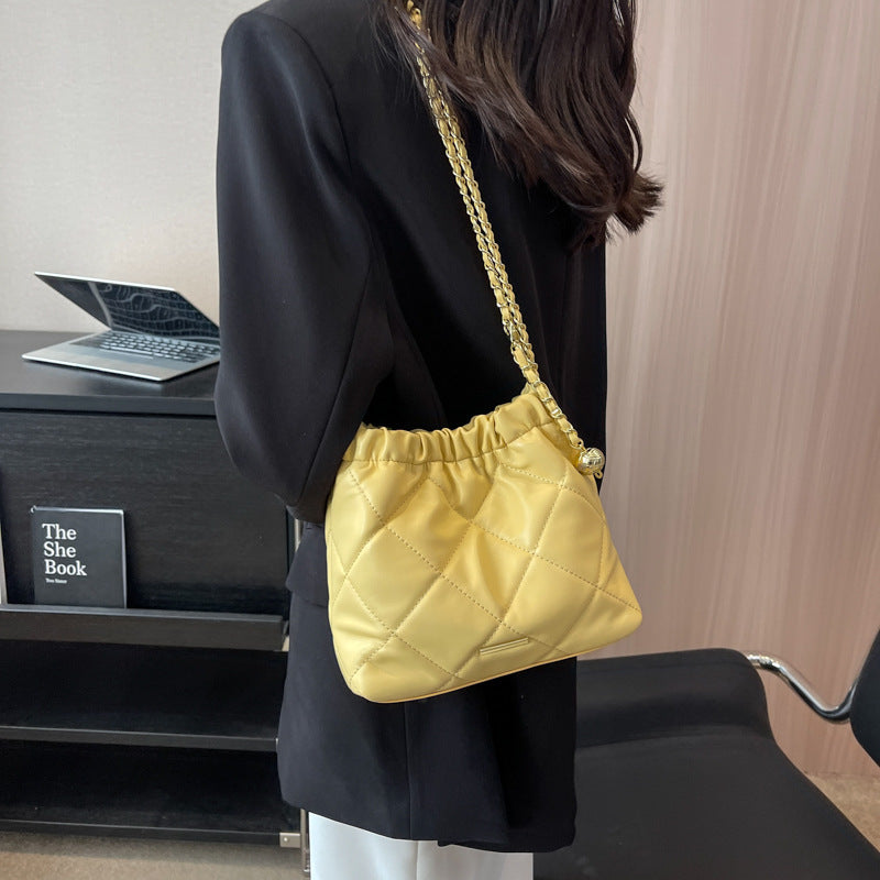 Casual Rhombus Design Handbag For Women