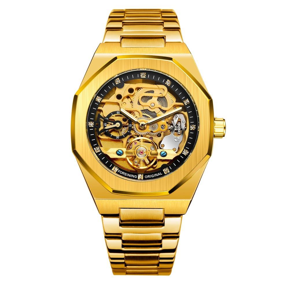 Classic Vintage Automatic Mechanical Wrist Watch For Men