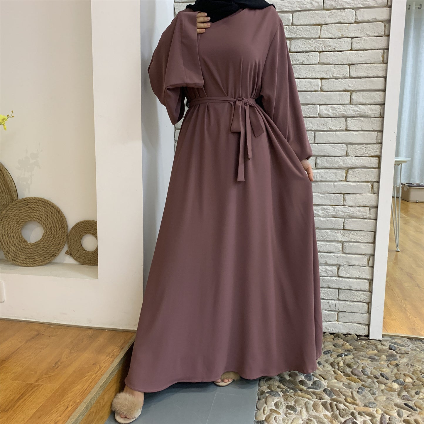 Classic Middle-East Long Skirt Abaya ( Burkha,Kaftans) For Women