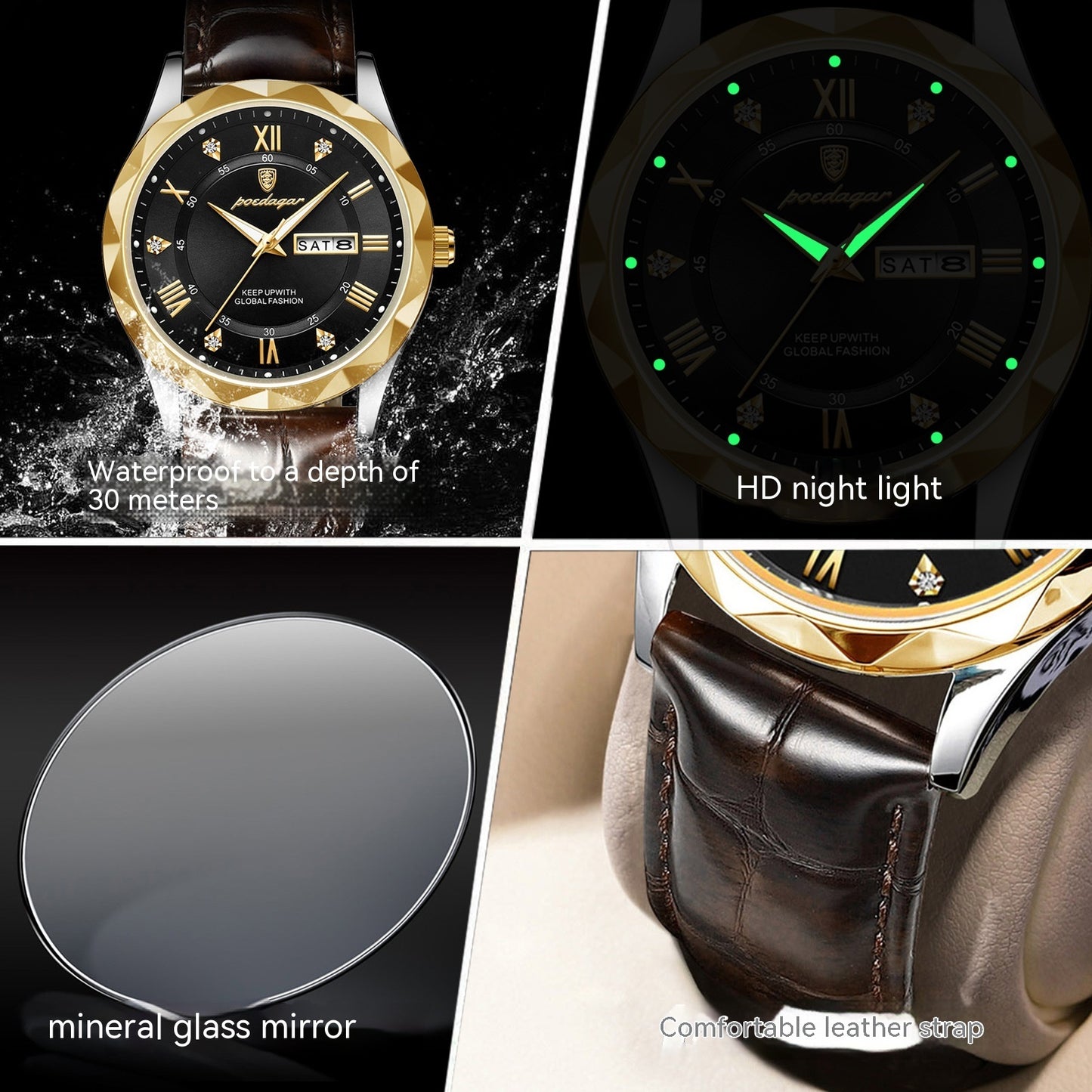 Classic Luxury Men's Quartz Watch
