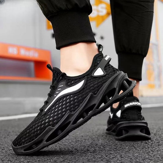 Men's Lace-up Sports Sneakers Fashion Hollow-Sole