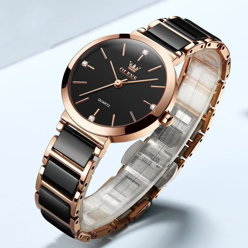 Zirconium Women's Quartz Niche High-end Watch