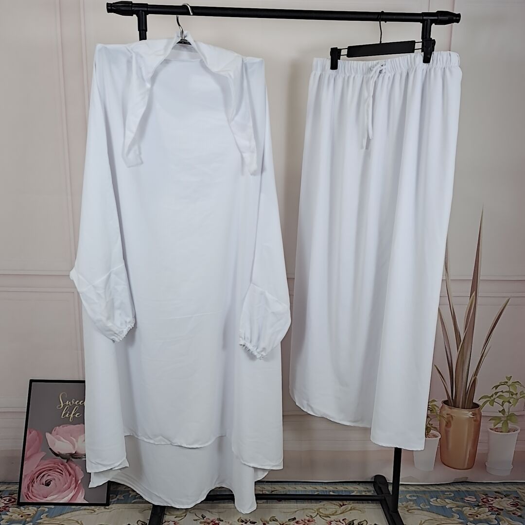 Iranian Loose Solid Color Middle-East Abaya (Burkha,kaftans) For Women