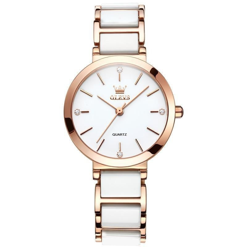 Zirconium Women's Quartz Niche High-end Watch