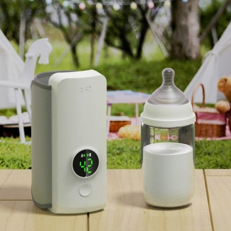 Portable Wireless Baby Milk Warmer And Heating Bag Universal Bottle Insulation Sleeve & Rechargeable