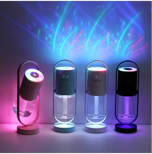 Magic Shadow USB Air Humidifier For Home With Projection Night Lights With Ultrasonic Car Mist Maker