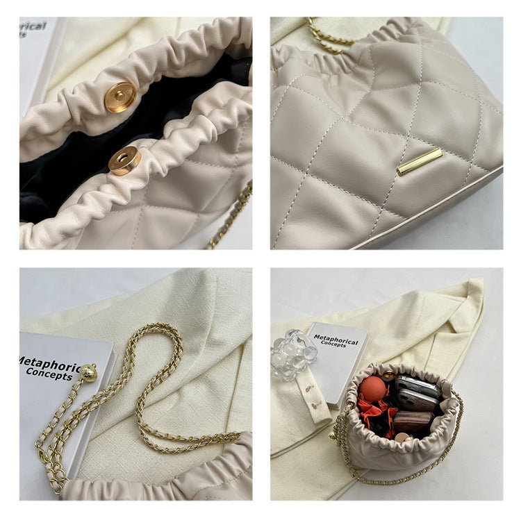 Casual Rhombus Design Handbag For Women