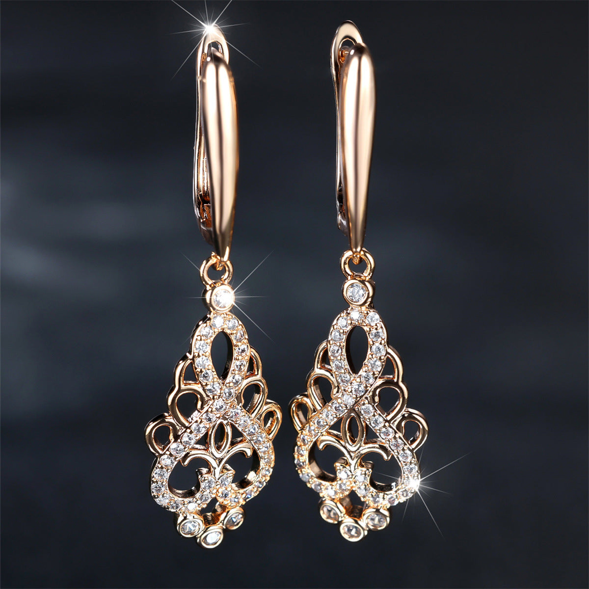 Casual Geometric Elegant Earrings Niche