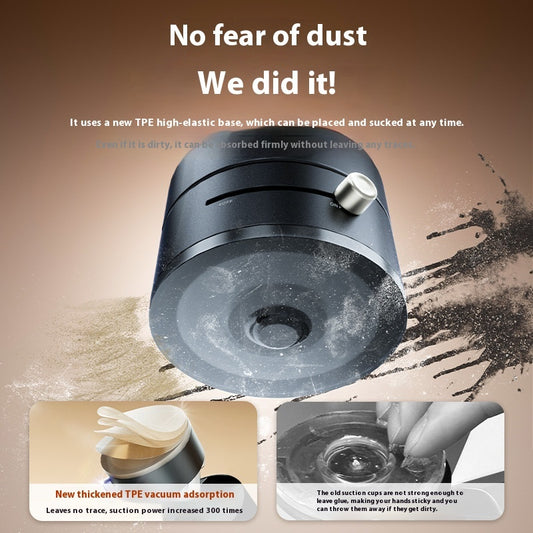 Foldable Magnetic Vacuum (Suction ) Car Phone Holder Cup Hands-Free Navigation For Smart Phone