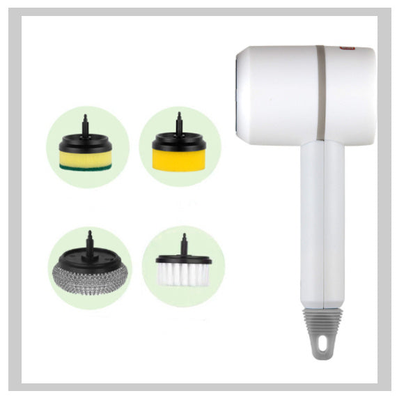 Multi-Functional Electric Cleaning Brush For Dishwashing & Bathroom Cleaning