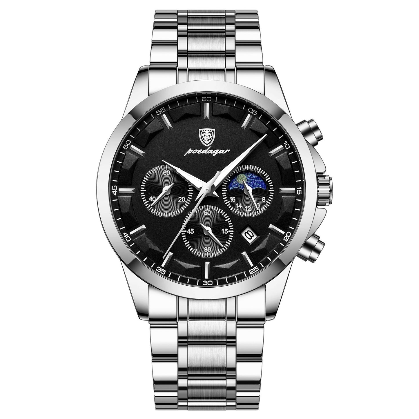 Classic Business Mechanical Men's Quartz Wrist Watch