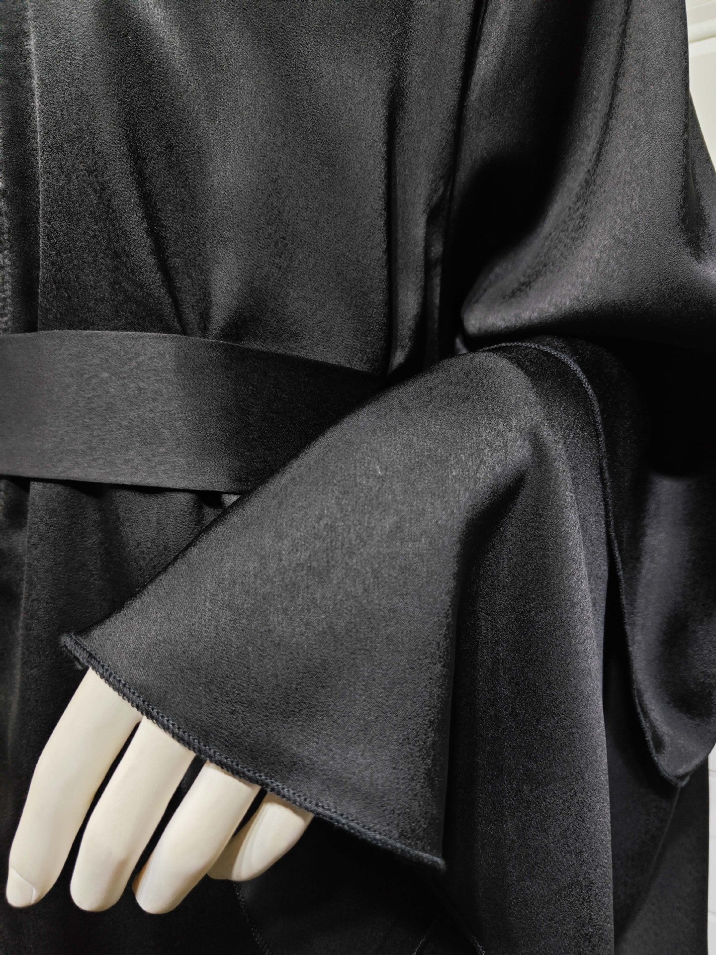 Modern Elegant Solid Color Party-Wear Abaya (Burkha,kaftan) For Women