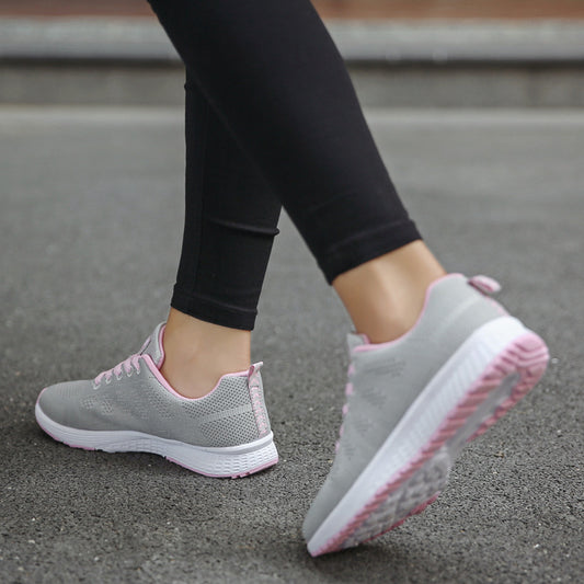 Lace-up Flat Casual Women Sports Sneakers