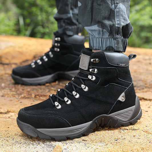 High Top Autumn And Winter Mountaineering Hiking Boots