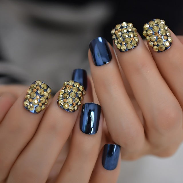 Metallic Removable Nails for women