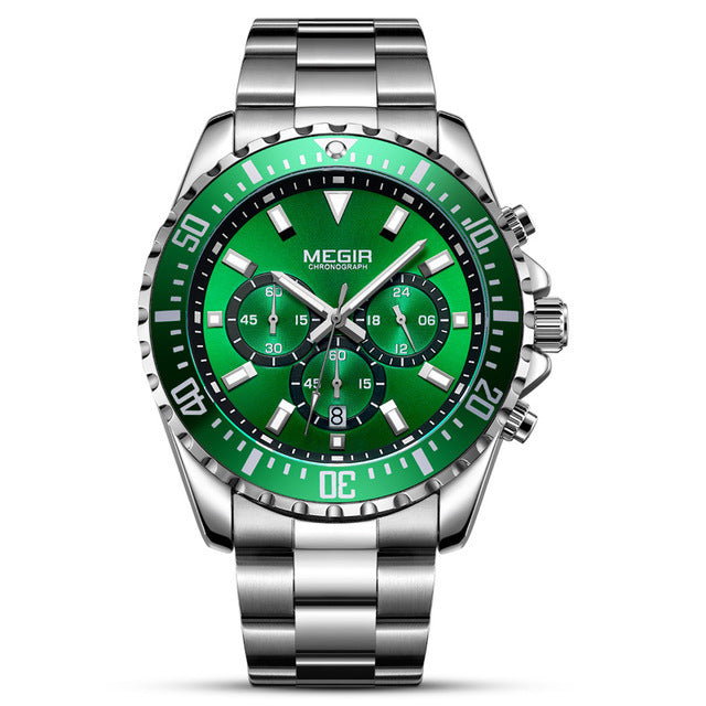 Classic Business type Caliber Quartz Chronograph for men