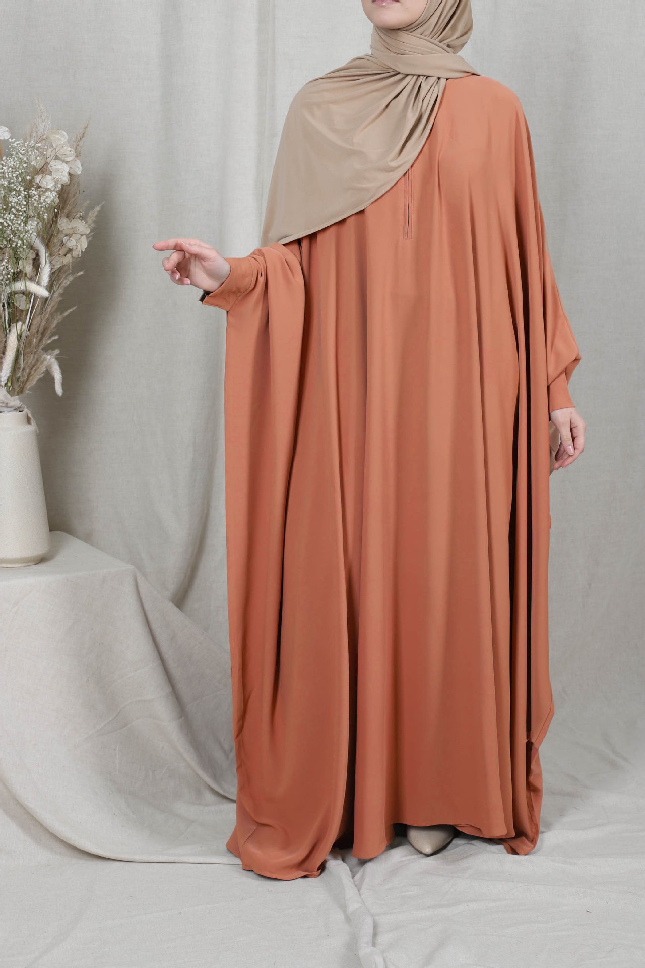 Iranian Prayer Full Cover Gown Abaya (Burkha,kaftans) For Women
