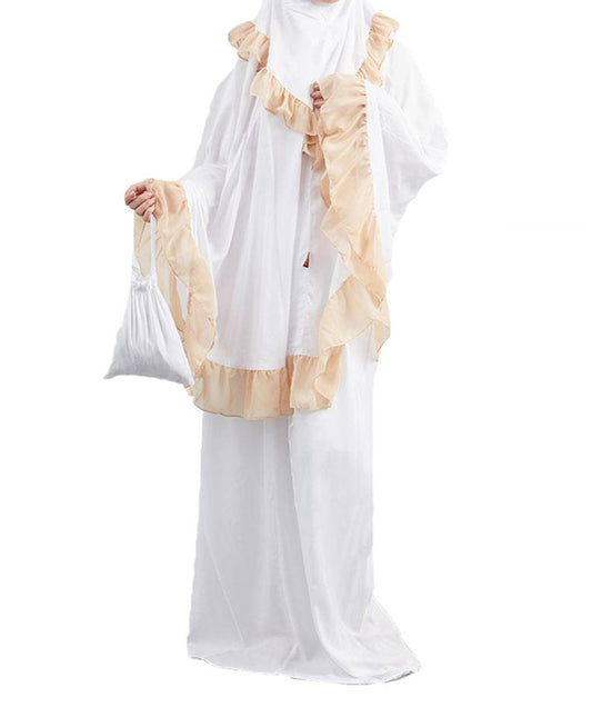 Iranian Long Sleeve Abaya (Burkha,kaftans) For Teenager's