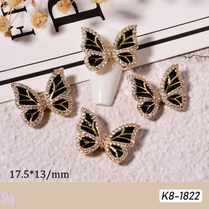 Exotic Butterfly Nail Art Jewelry