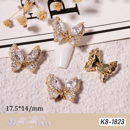 Exotic Butterfly Nail Art Jewelry