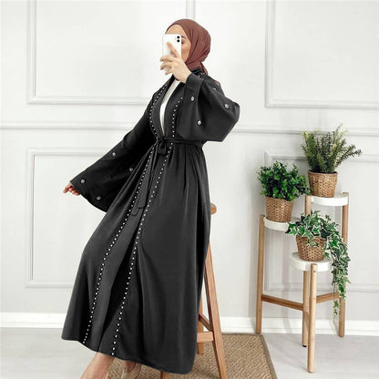 Moroccan Elegant Beaded Abaya ( Burkha,Kaftans) For Women