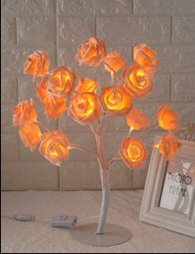 Elegant Rose Tree Lamp For Home Decor & Gifting