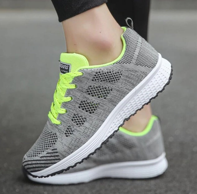Lace-up Flat Casual Women Sports Sneakers