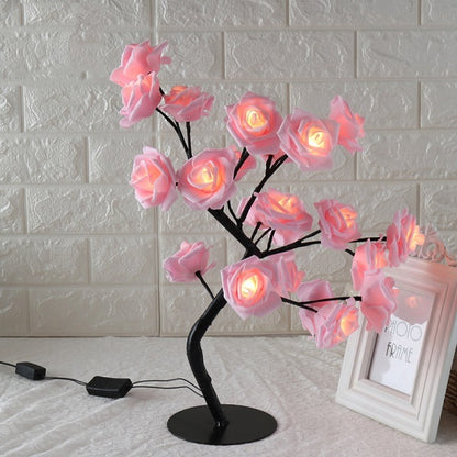 Elegant Rose Tree Lamp For Home Decor & Gifting