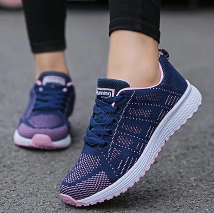 Lace-up Flat Casual Women Sports Sneakers
