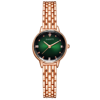 Elegant Women Casual Romantic Wrist Watch With  Alloy Strap
