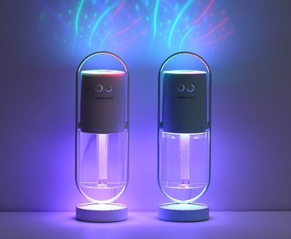 Magic Shadow USB Air Humidifier For Home With Projection Night Lights With Ultrasonic Car Mist Maker