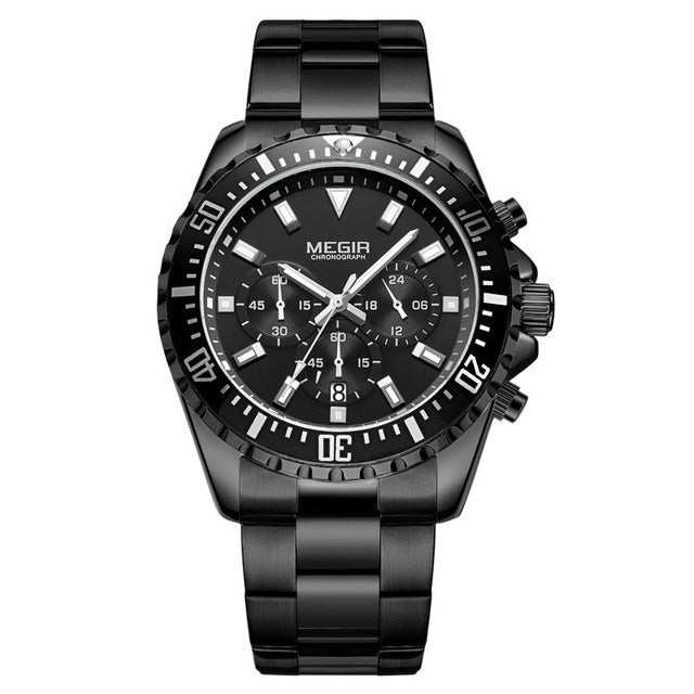 Classic Business type Caliber Quartz Chronograph for men