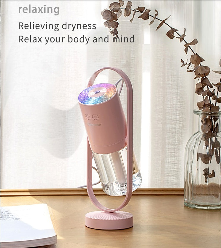 Magic Shadow USB Air Humidifier For Home With Projection Night Lights With Ultrasonic Car Mist Maker