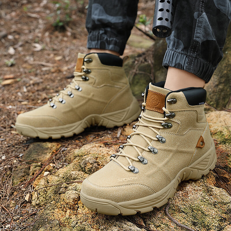 High Top Autumn And Winter Mountaineering Hiking Boots
