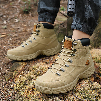 High Top Autumn And Winter Mountaineering Hiking Boots