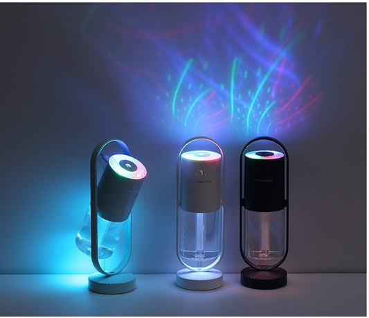 Magic Shadow USB Air Humidifier For Home With Projection Night Lights With Ultrasonic Car Mist Maker