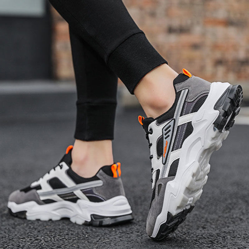 Lace-up Sneakers Men's Outdoor Breathable Casual Lightweight Sneaker's