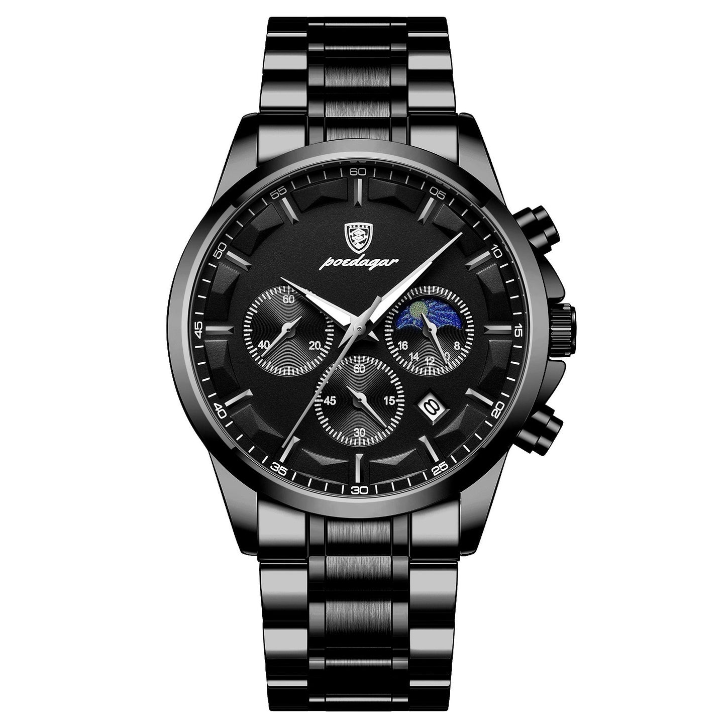 Classic Business Mechanical Men's Quartz Wrist Watch