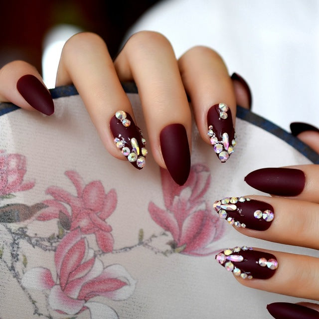 Metallic Removable Nails for women