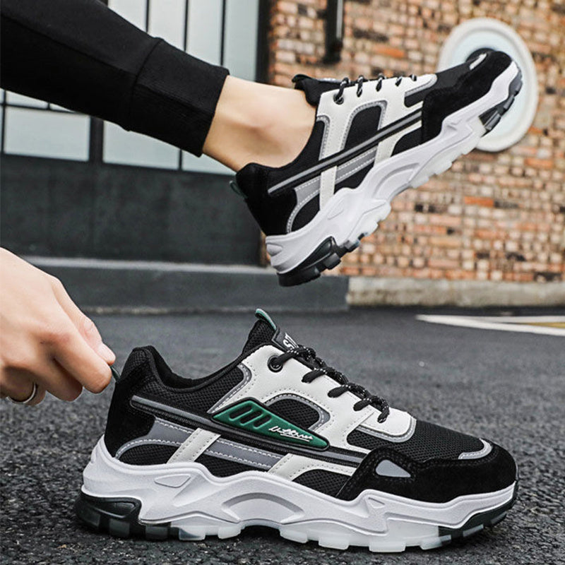 Lace-up Sneakers Men's Outdoor Breathable Casual Lightweight Sneaker's