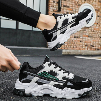 Lace-up Sneakers Men's Outdoor Breathable Casual Lightweight Sneaker's