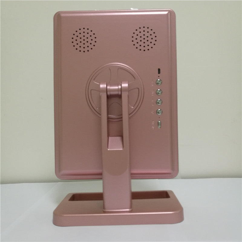 Touch Screen Makeup Mirror With LED & Built-in Bluetooth Speaker With 10X Magnifying Mirror