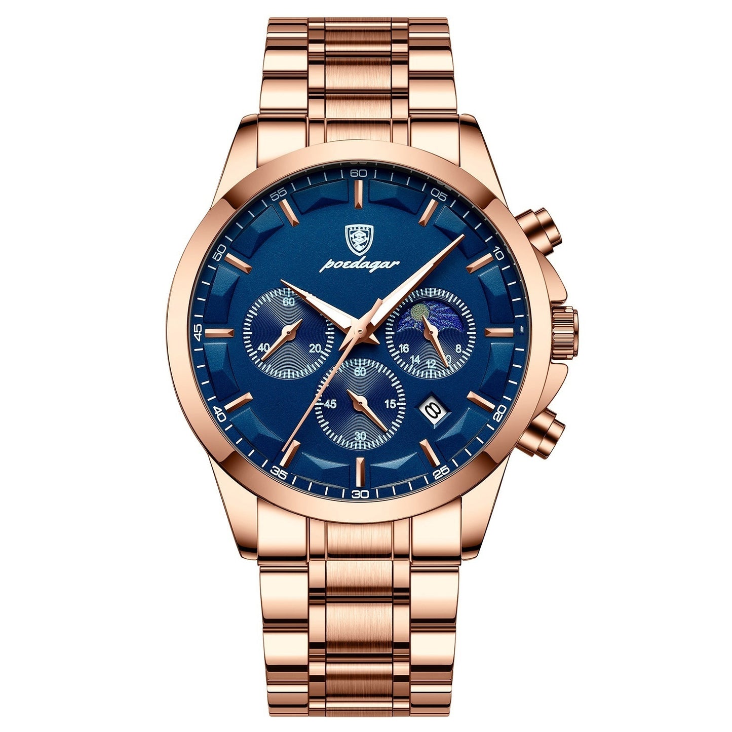 Classic Business Mechanical Men's Quartz Wrist Watch