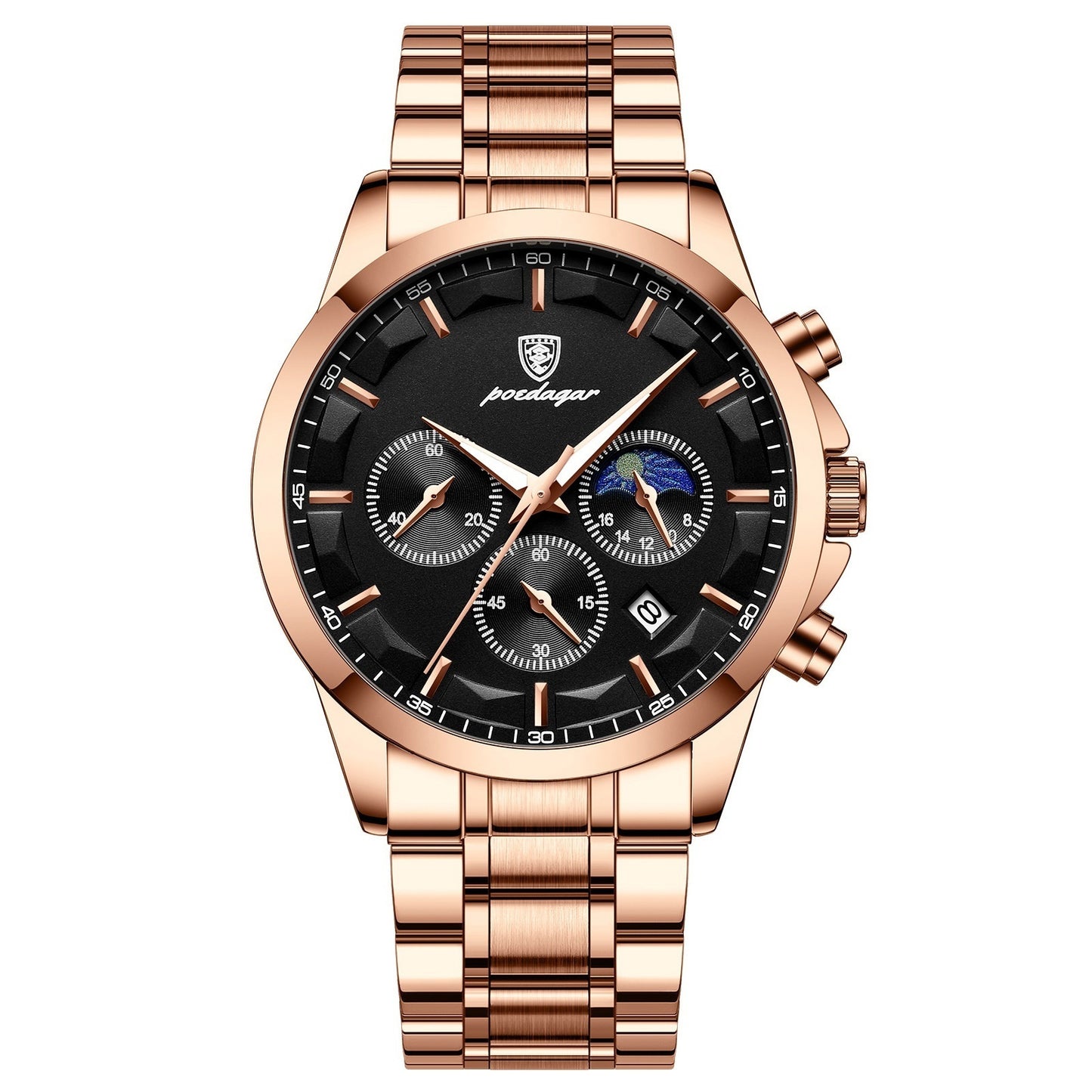 Classic Business Mechanical Men's Quartz Wrist Watch