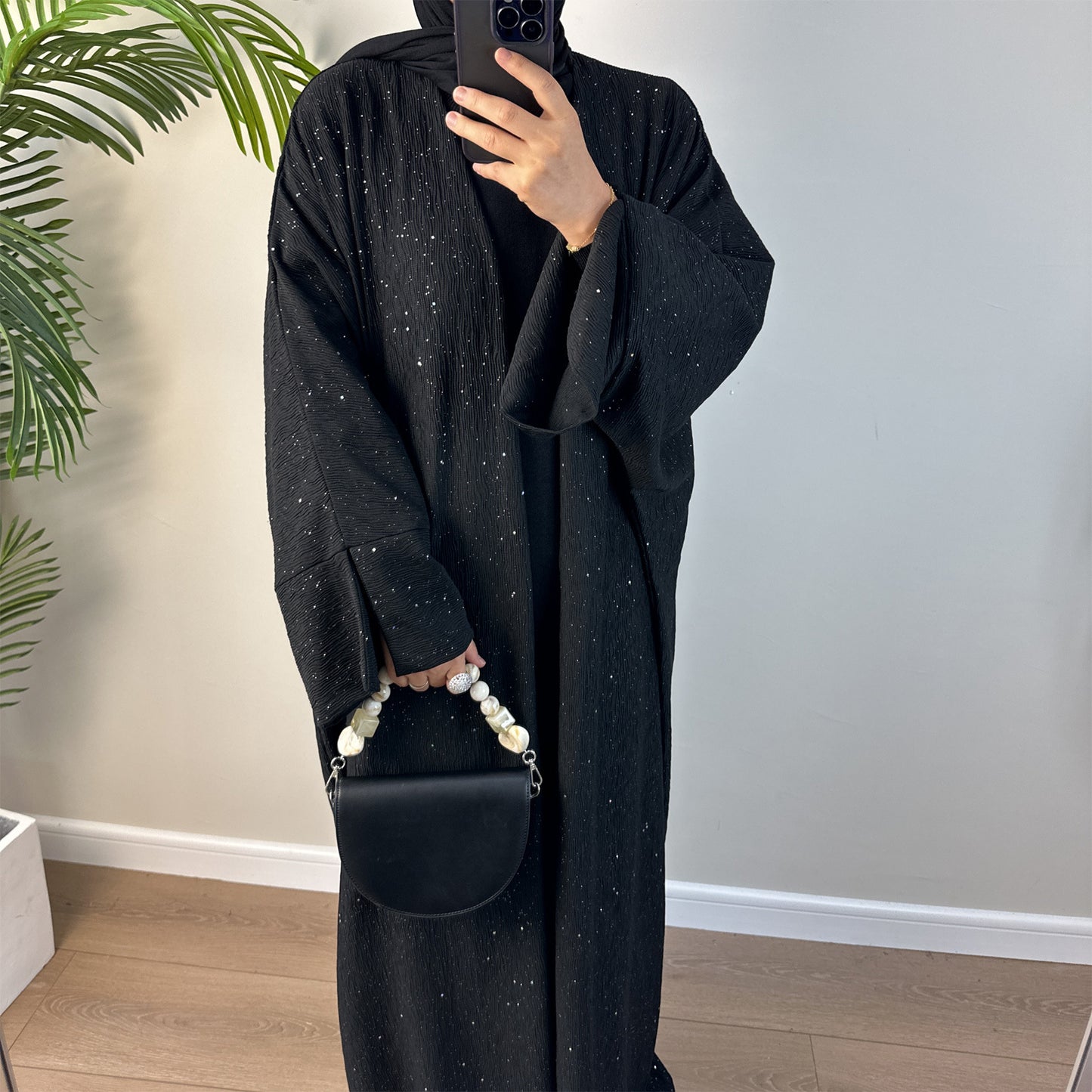 Fancy Elegant Dubai Middle-East Thickening Abaya ( Burkha,Kaftans) For Women