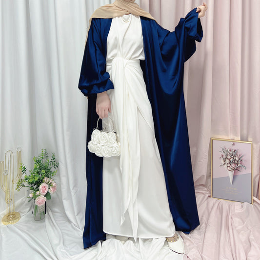 luxurious Puff Sleeve Middle-East  Abaya (Burkha,kaftans) For Women