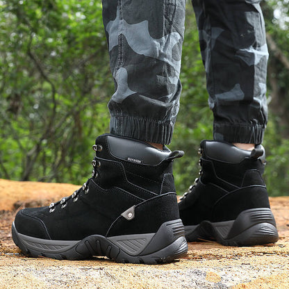 High Top Autumn And Winter Mountaineering Hiking Boots