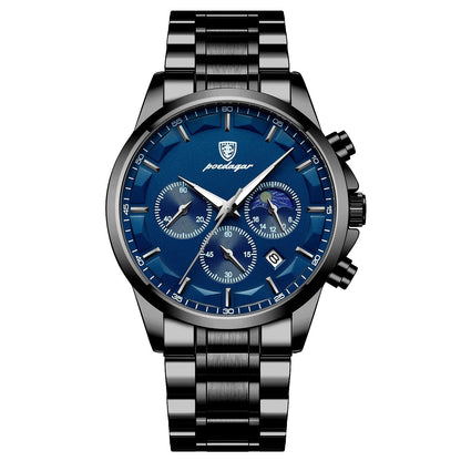 Classic Business Mechanical Men's Quartz Wrist Watch