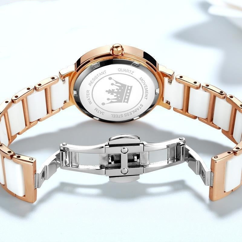 Zirconium Women's Quartz Niche High-end Watch