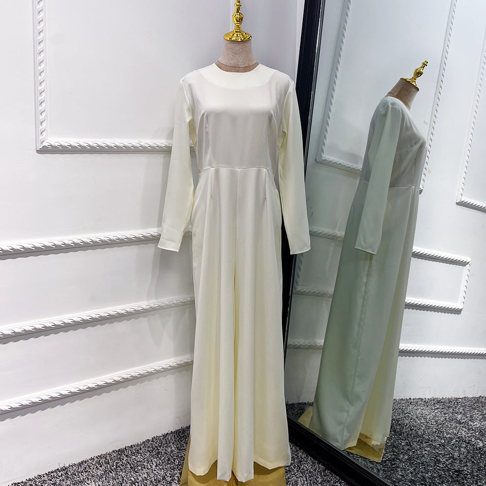 Elegant Floral Printed Middle-East Abaya (Burkha,kaftan) For Women